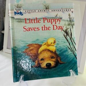 Little Puppy Saves The Day Hardcover Picture Book
